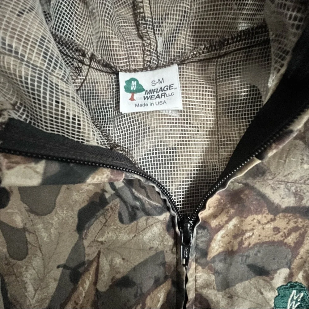 Ghillie Vintage 3D-Leaf Netted Camo Hooded Jacket by Mirage Wear Perfect